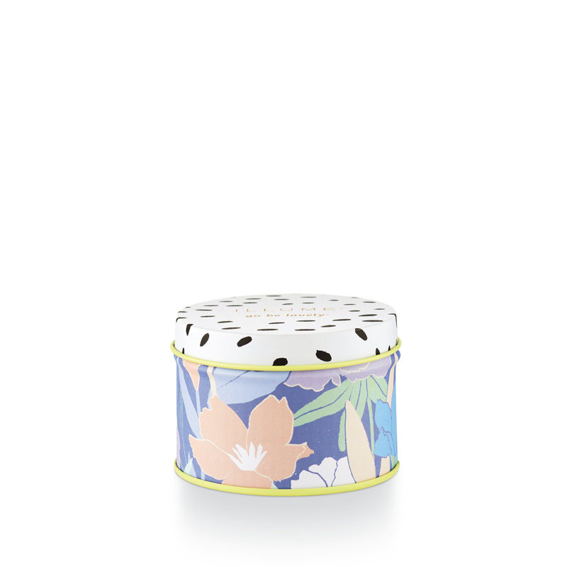 Illume Citrus Crush Flourish Pink Lavender Scented Candle