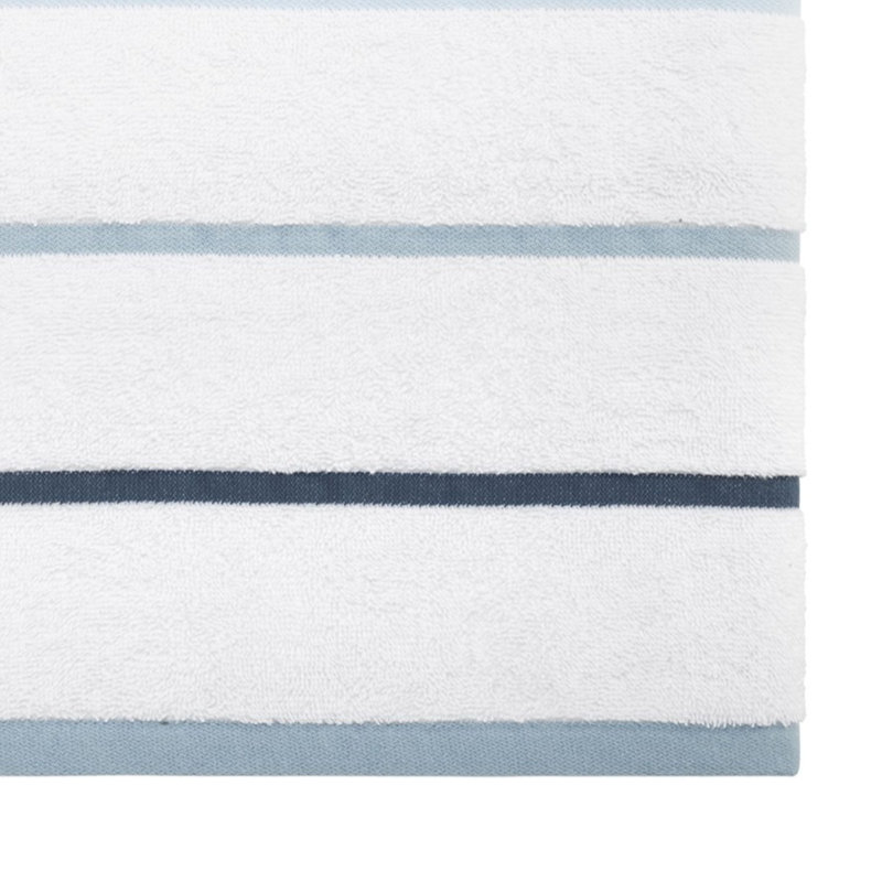 Izod Sandbar Blue 2-Pack Bath Towel Set, Blue, Bath Towel - 2 Pack