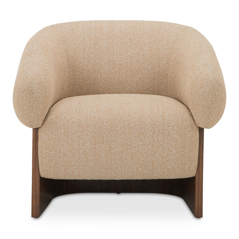 Dandenong Accent Chair, Tan Polyester