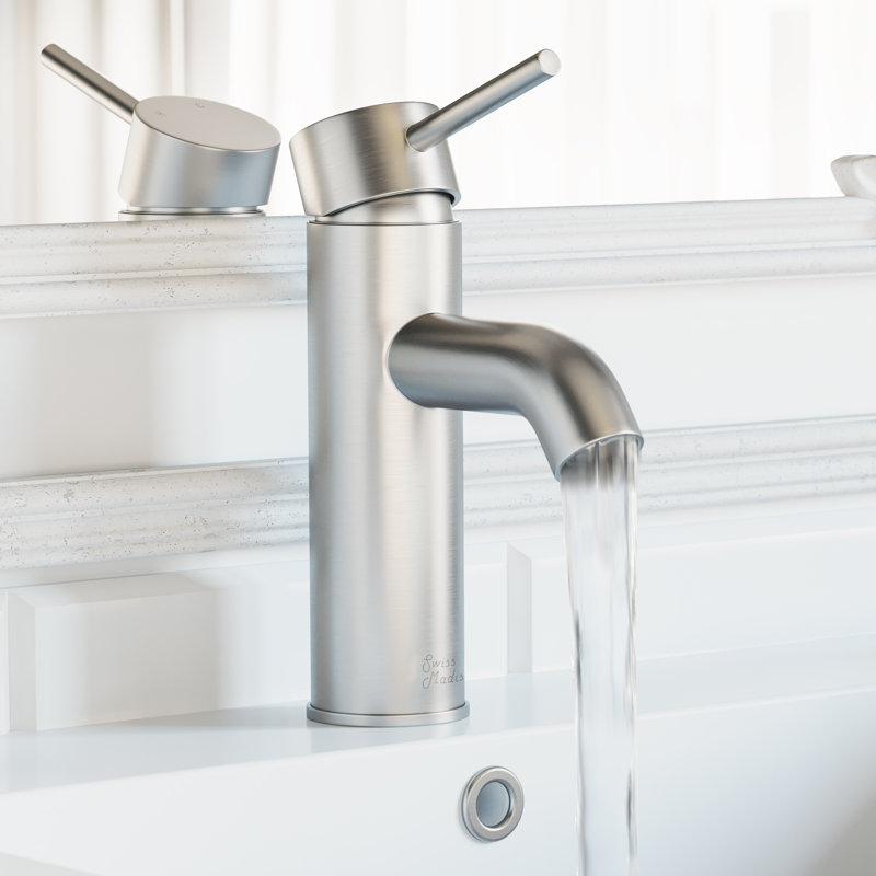 Ivy Single Hole, Single-Handle, Bathroom Faucet, Brushed Nickel