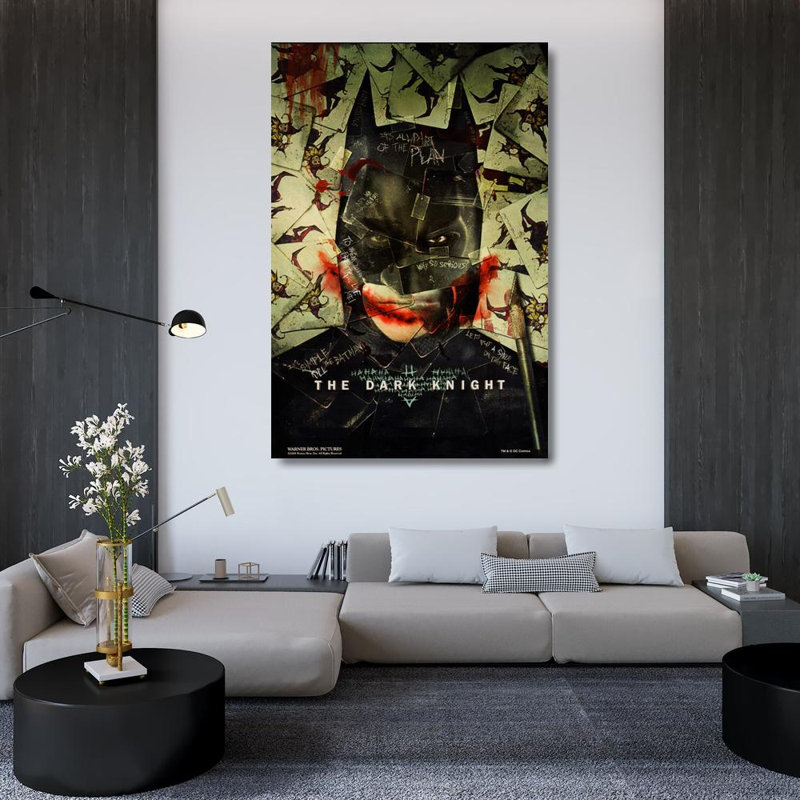The Dark Knight, 48" H x 32" W