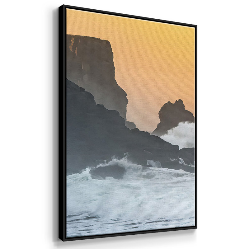 Vaporisateur encadré sur toile, 3 pièces, Noir, H 24 po x l 48 po x P 2 po