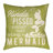 Litchfield Mermaid Outdoor Reversible Throw Pillow-26962006-26962014