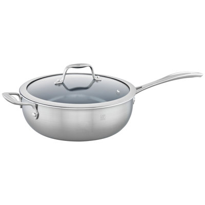 Zwilling JA Henckels Spirit 4.6 Qt Non-Stick Specialty Saute Pan with Lid