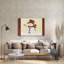  «Snowman 2» par Erin Clark, art mural en verre acrylique, 36 po x 24 po-1320642589