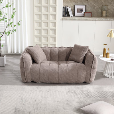  Causeuse capitonnée Bean Bag