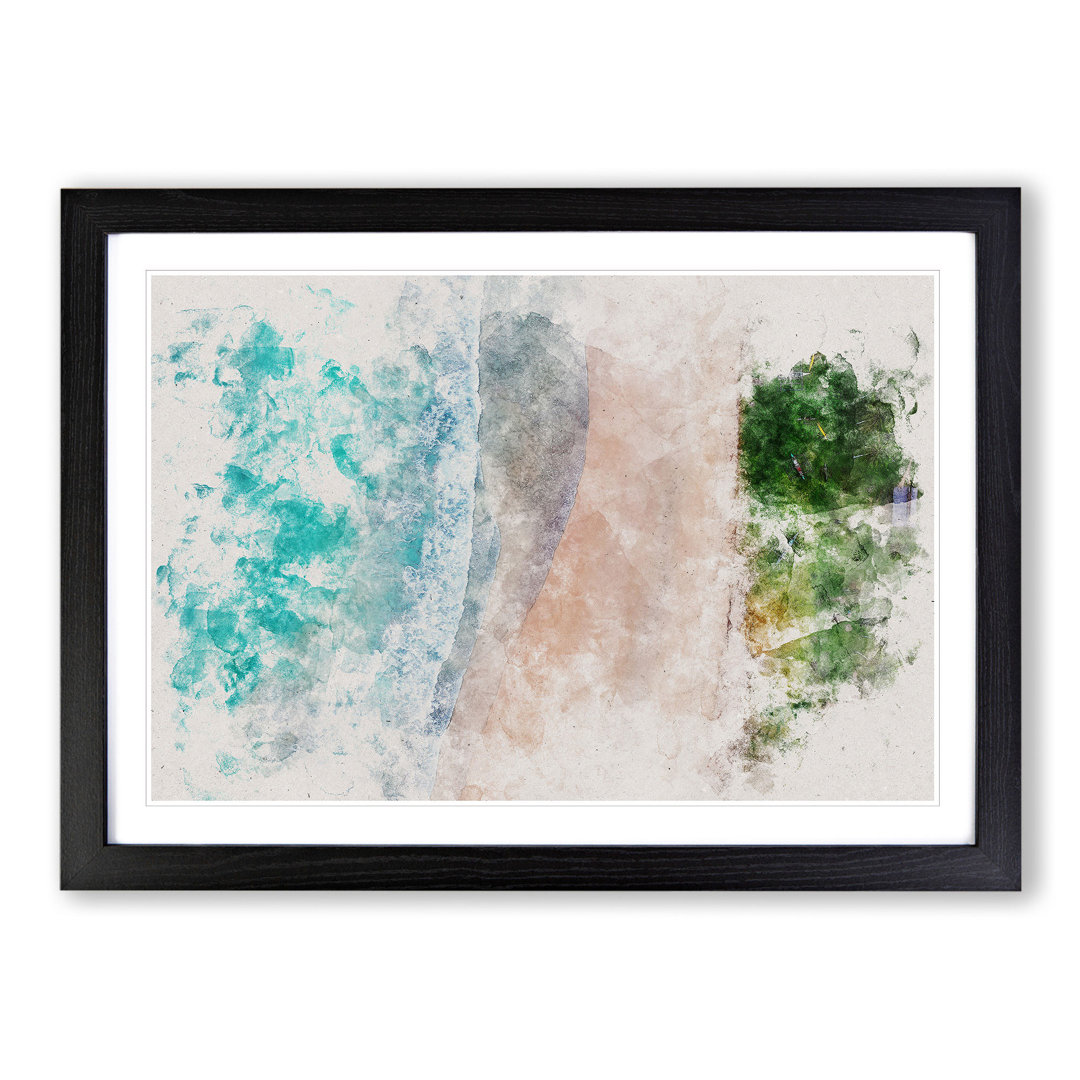 Nacpan Beach in El Nido Philippines - Picture Frame Painting