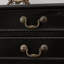 Black Solid Wood Console Table-1287453588