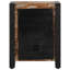 Belgrover 40cm W Iron Bedside Table