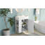 Meuble-lavabo blanc 21,6 po