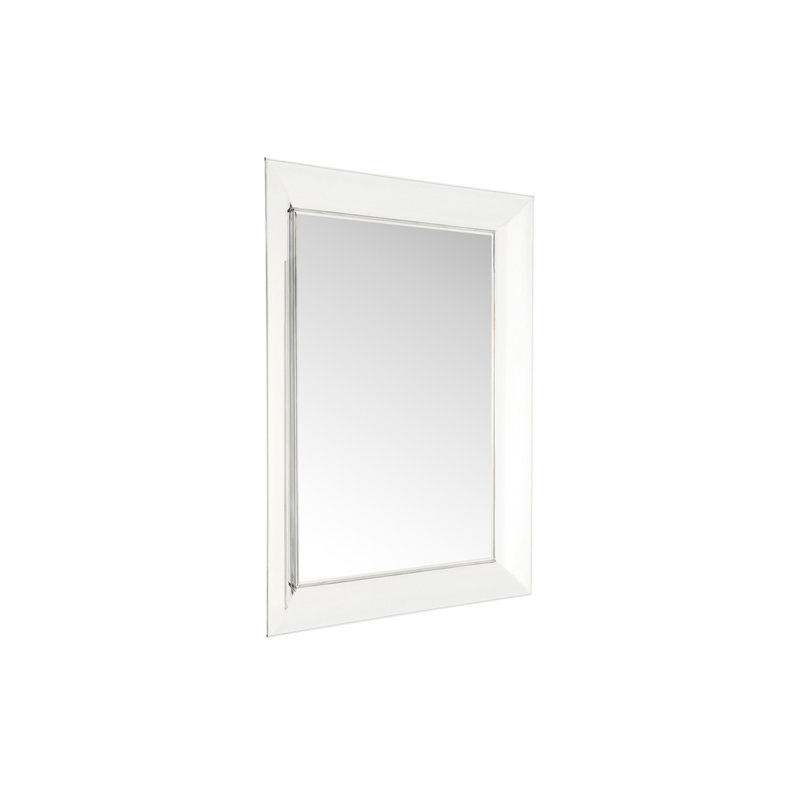 Ghost Flat Wall Mirror, 43.7" x 34.65", Crystal