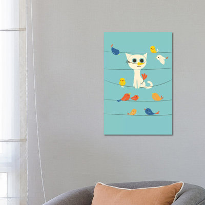 Bird Watching 1 Piece Wrapped Canvas Painting