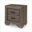 Table de chevet 2 tiroirs Lyndon