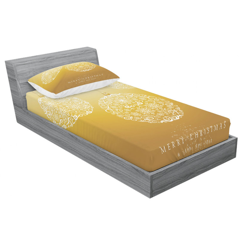 Microfiber Sheet Set, Twin XL Sheet Set with Fitted Sheet