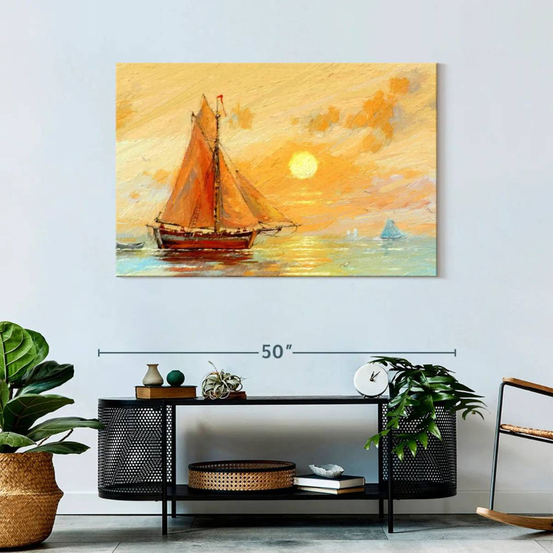 Voilier Mehar Sunset Sea, H 30 po x l 45 po