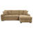 Transitional Sleeper Sectional Sofa with Right-Arm Chaise