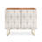 Colour Poems Gisela Geometric Line Pattern I  2 Door Credenza Cabinet-690849680-690849681