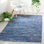 Tapis rayé en coton tissé à la main Rag