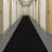 Heavy-Duty Utility Runner Rug Mat – 31 in. Wide x Custom Length - Slip Resistant Rubber Backing , All-Weather, Absorbent, Dirt-Trapping, Kid and Pet Safe, Easy To Trim for Entryways and High-Traffic Areas, Charcoal Gray-244636750