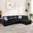 97'' Velvet Sofa-90409117