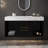Bathroom Vanity With Ceramic Sink, Floating Bathroom Vanity-680809821