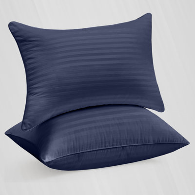 Pack of 2 Soft Microfiber Pillow Covers - Wrinkle-Free, Breathable & Hotel Quality Bedding Essential
