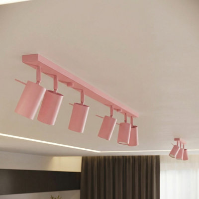 Wall lamp RING white with a switch