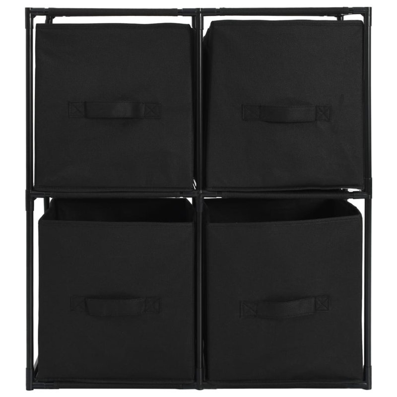 Rebrilliant Decorative Bin, Black
