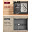 Apaui End Table with Built-In Outlets-552265270
