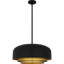 Luminaire suspendu noir mat Frankie-429137772-429137774