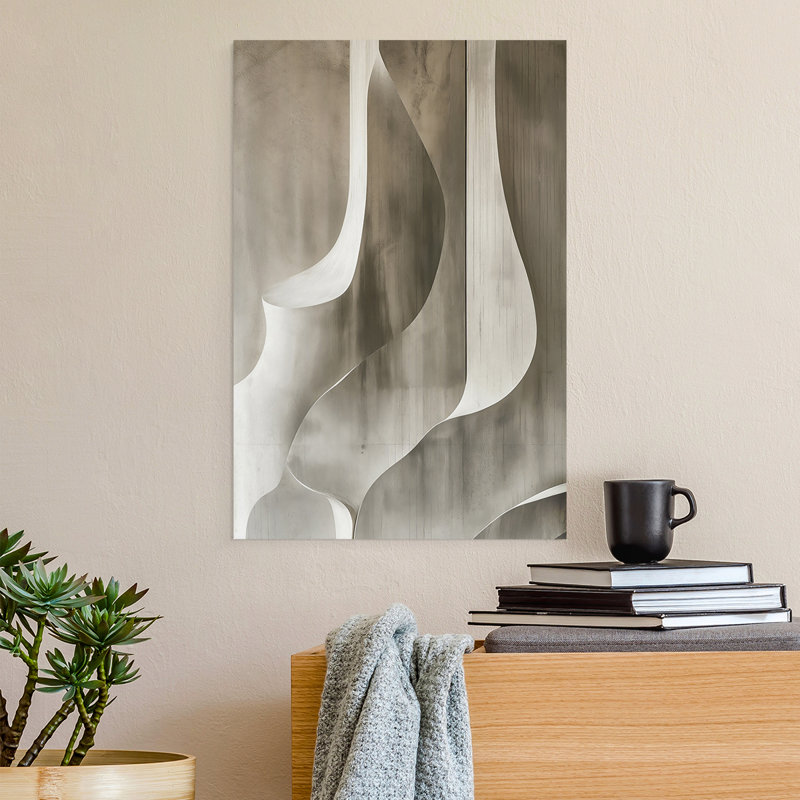 Série ABSTRACT CDLXIX - Impression sur toile seulement - NON CADRE, H 36 po x l 24 po