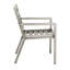 Chaise de salle à manger avec accoudoirs empilable-121396509