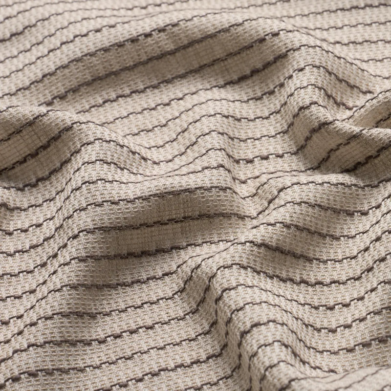 Sea Drift Sheer Fabric, Brown