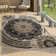 Camborne Damask Flatweave Area Rug