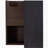 Extendable & Rotating Shoe Cabinet with 1 Drawer, 90-Degree Corner Cabinet, Multifuctional Storage Combination Cabinet for Living Room, Hallway, Entryway & Walnut