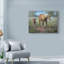 «Comin in», reproduction de peinture acrylique sur toile tendue-33519348