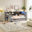 Lit plateforme intelligent - Lit de rangement multifonctionnel avec station de charge, tête de lit à DEL et bureau coulissant?-1677939571-1677939568