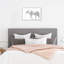 Éléphant blanc, éléphant sauvage de la jungle, blanc moderne - impression-71245614-72502320