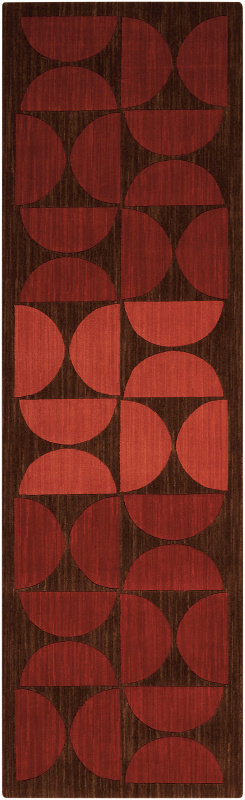 Metropolitan Wool Geometric Indoor Rug, Runner 2'3" x 7'6"