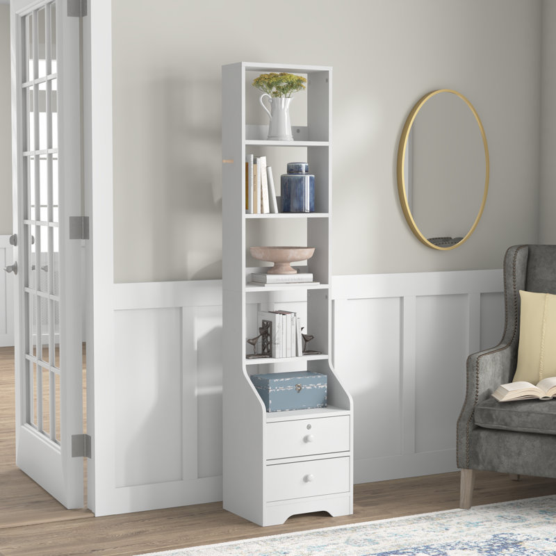 Saint-Andre Standard Bookcase, (5 Shelves) 174 cm. H x 40 cm. W x 34 cm. D