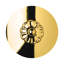 Petit Crystal Deluxe 36 Light 48in x 21in Flush Mount in Polished Gold with Clear Optic Crystals-871761287-871761285