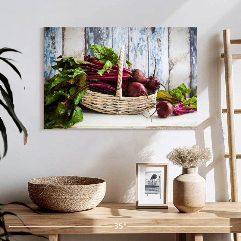 Yarlin Beetroot, 16" H x 24" W