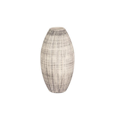 BROWN CERAMIC VASE