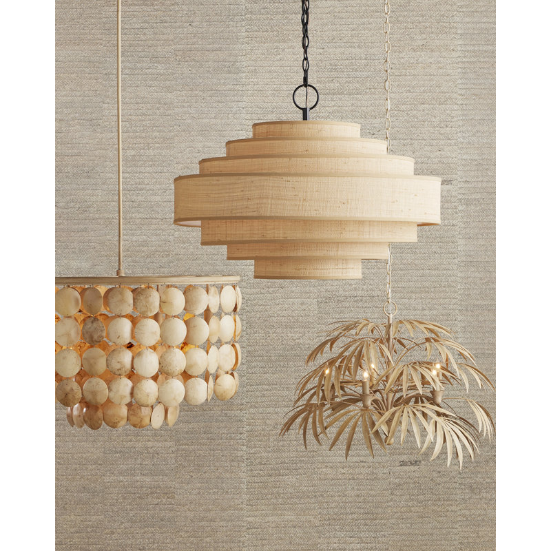 Buko 6 - Light Dimmable Drum Chandelier
