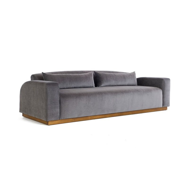 Canapé Otto, Gris anthracite