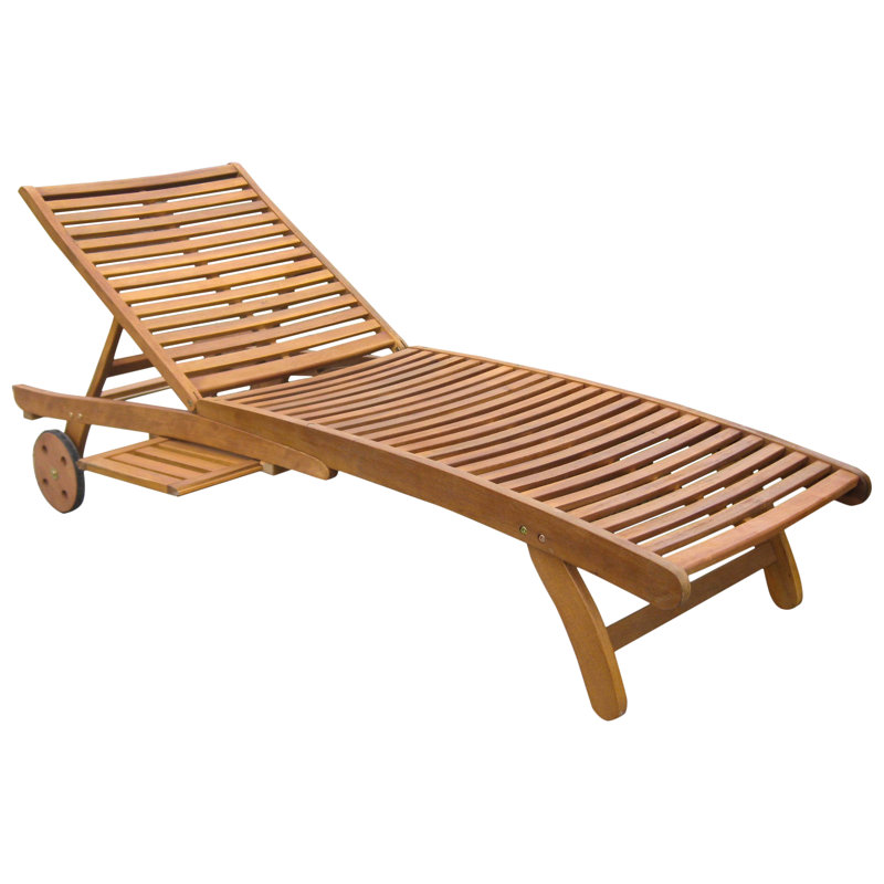 Chaise longue inclinable 78 po Ponce, Teinte huile