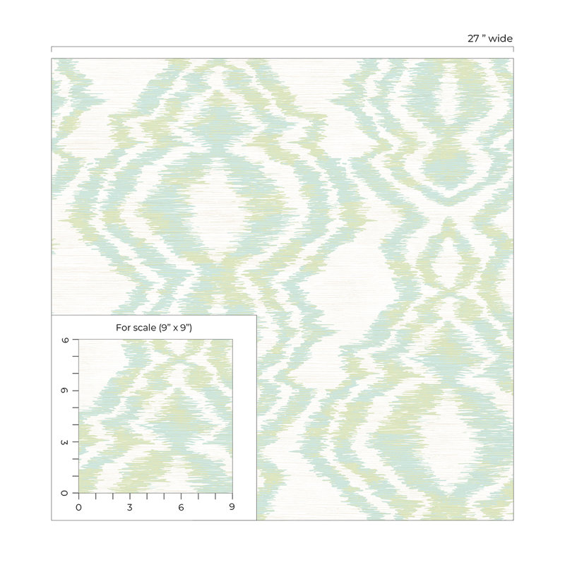 Bonaridge Geometric Wallpaper, Chartreuse