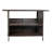 Rimah Rectangular Indoor/Outdoor Wicker Rattan Patio Bar Counter Table with Two Shelves-1085805507-1085805508