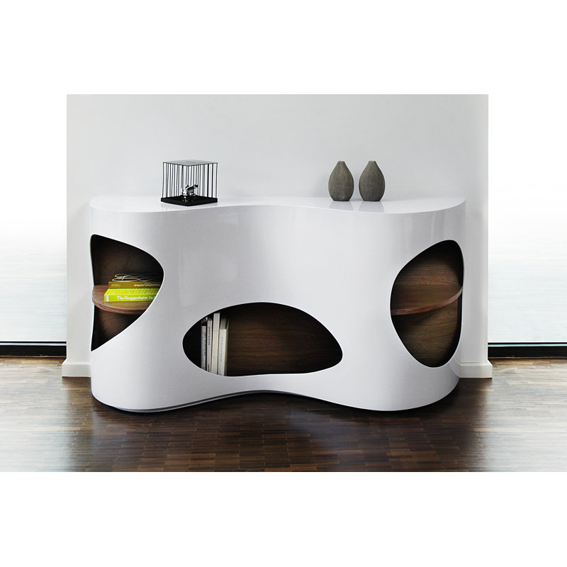 Asgard 150cm Sideboard, White/Walnut