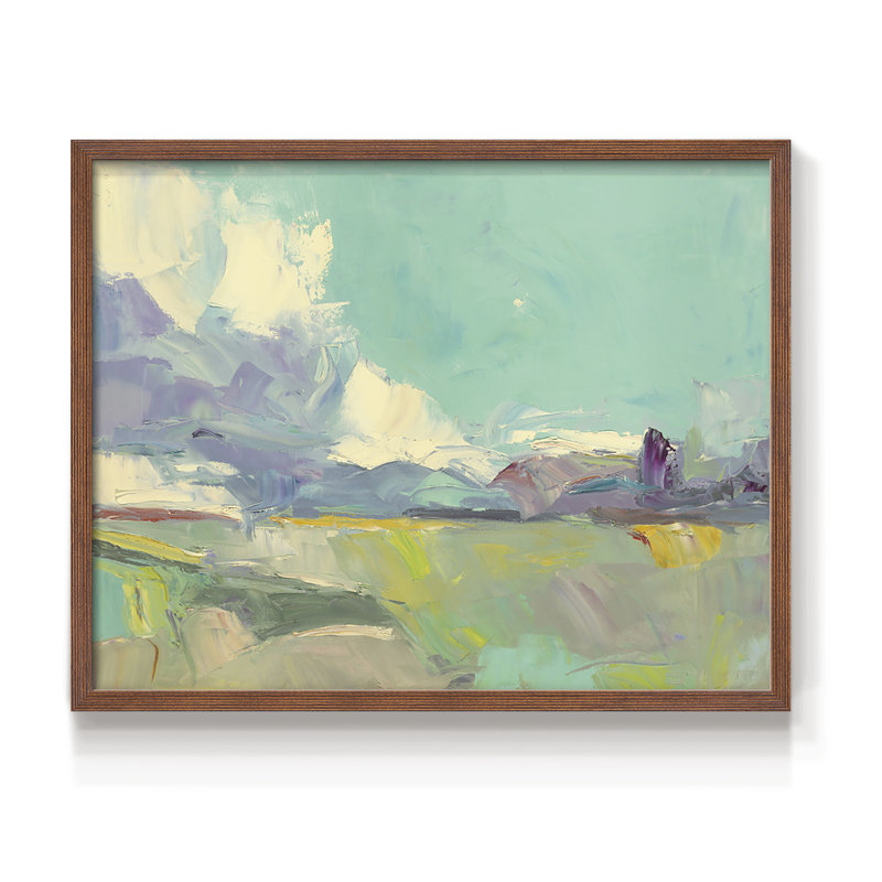 Road Trip - Impression encadrée - Restickable, H 11 po x l 14 po, Noyer